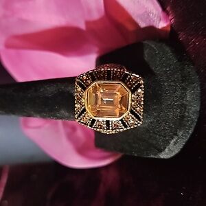 Stamped Heidi Daus vintage ring